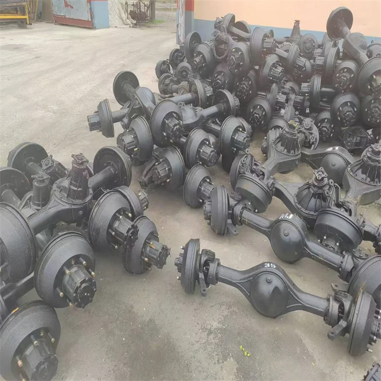 Jinwang New Steel Shaft Drive Rear Axle for Electric Tricycle Dumper Low Price on Sale