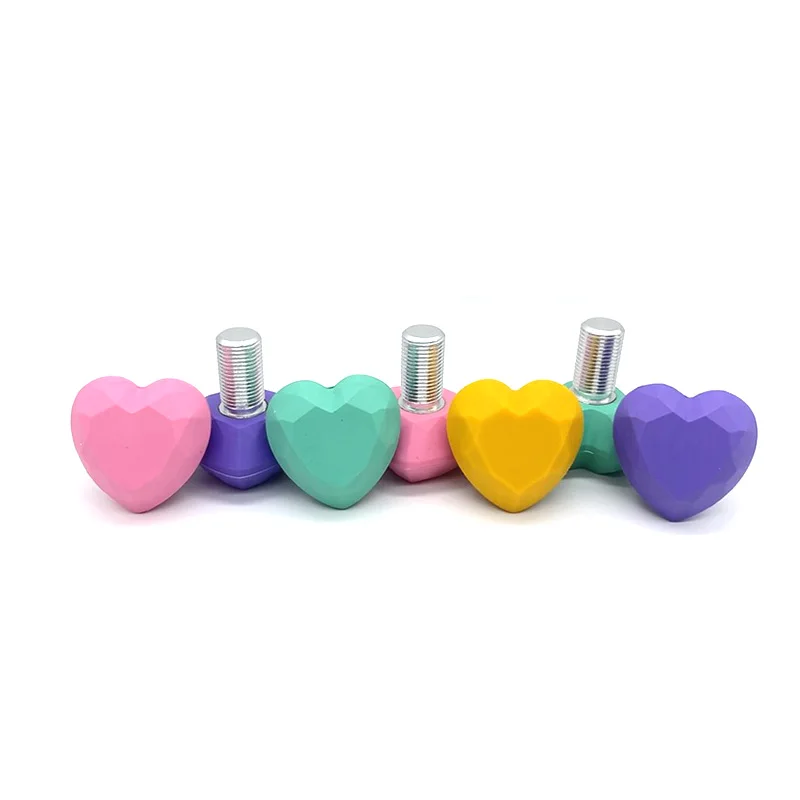 Heart Shaped Quad Toe Stop Roller Skates Kids Stoppers Girls Stopper Skate Wholesale Suppliers Rubber