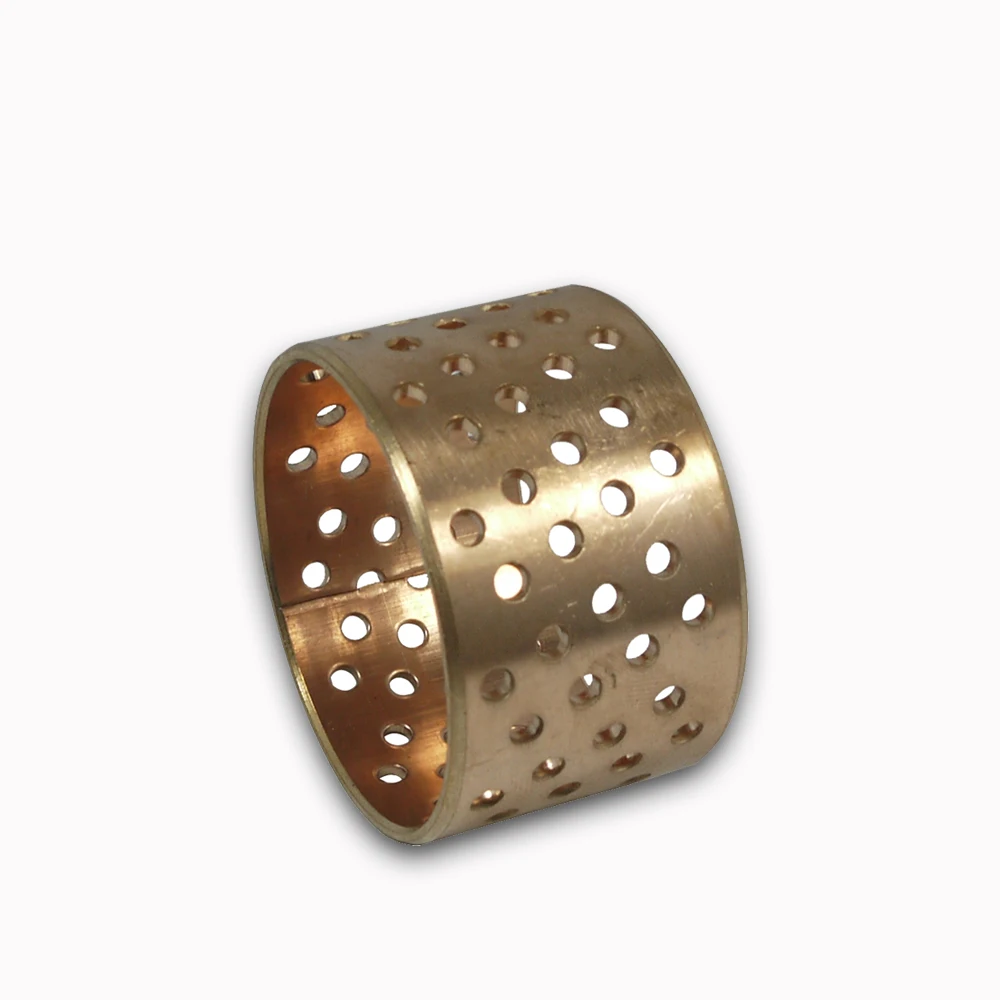 Gearbox Anti Erosion Wrapped Bronze Bearing With Special Solid Lubricant