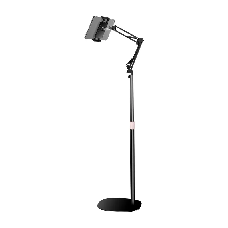 Free sample Tablet Bed Phone Holder Adjustable Long Arm Mobile Phone Mount Stand Flexible Phone Tablet Holder Floor Stand