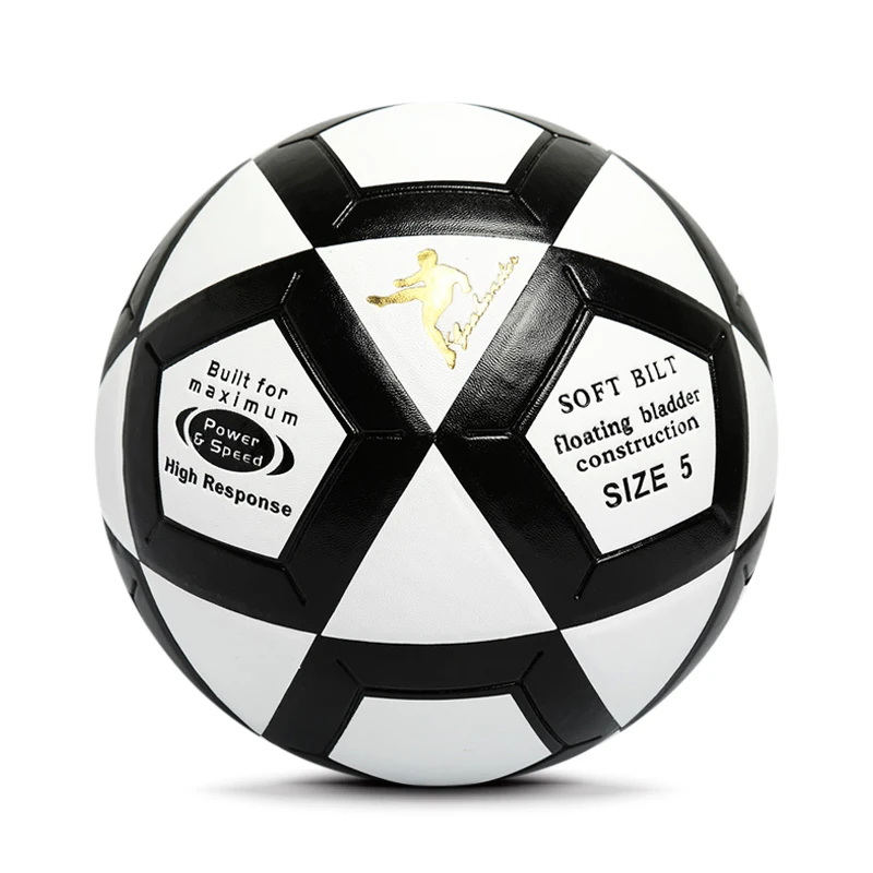 Wholesale Drill Soccer Ball Size 3 4 5 Bulk, Custom Design Personalized Modern PU Leather Football