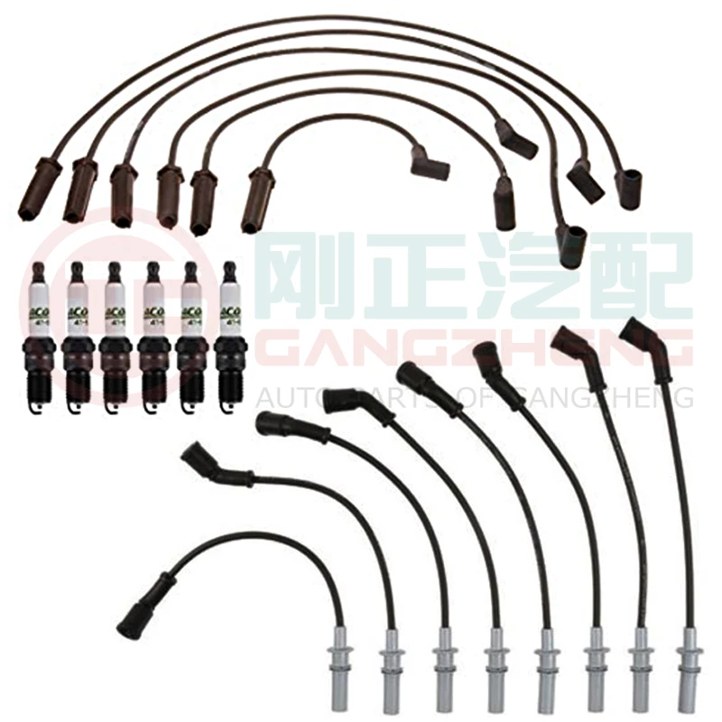 Auto Engine Silicone Spark Plug Wire Set Spark plug wire Spark Plug Cable Ignition cable For MG ZS MG4 MG4 EV MG5 MG6 MG7 GT HS