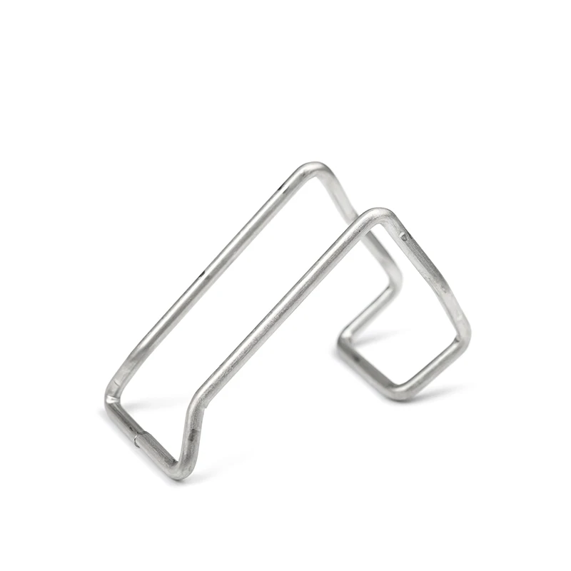 Custom Stainless Steel Wire Forming Bending Parts Stainless Steel Metal Bending Spring Clip Wire Hanger for Phone Holder