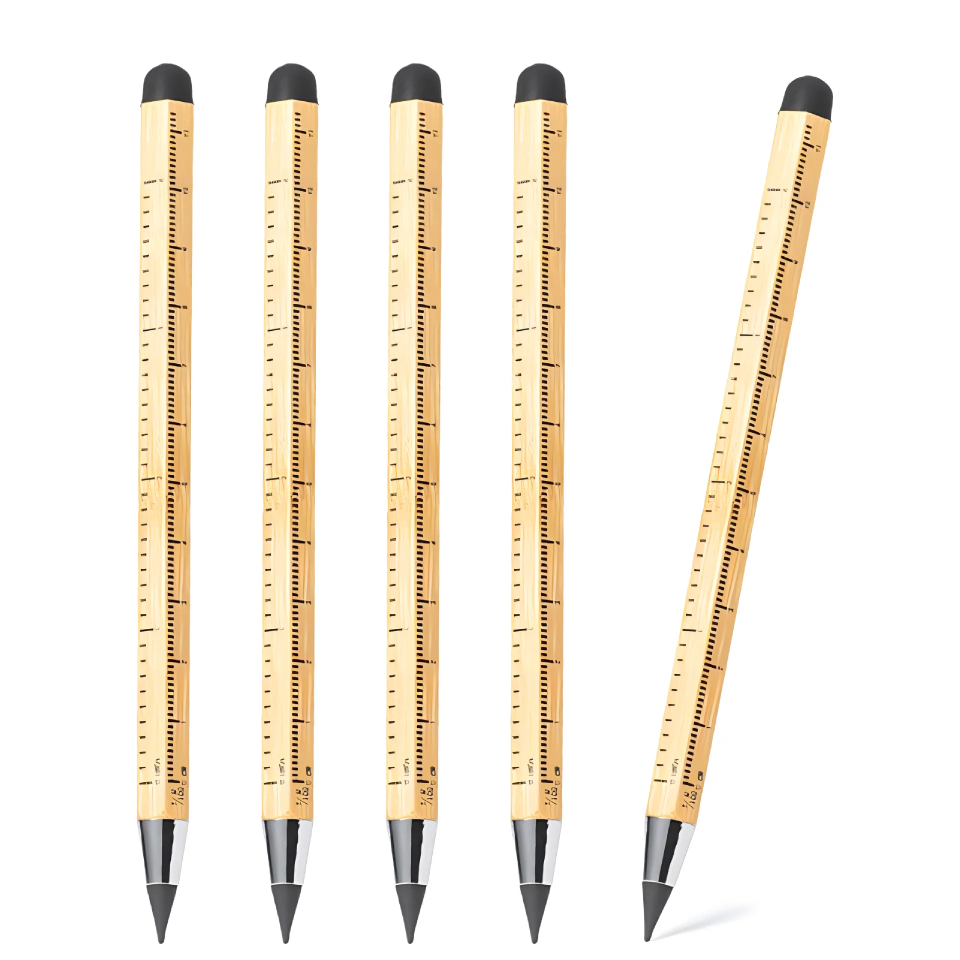 Eternal Pencil Customized Bamboo Wooden Eternal Pen Endless Writing Pencil For Students No Sharpening Eternal Pencil