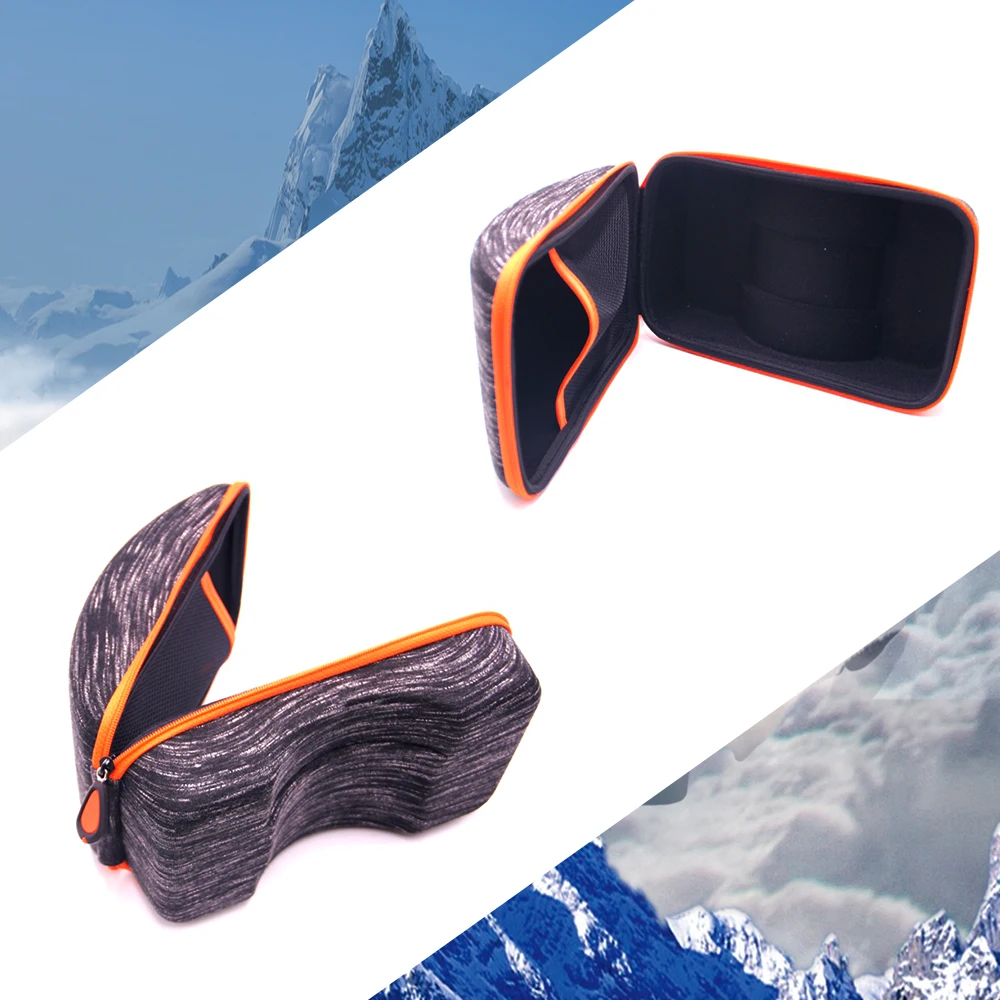 Snowboard goggle carrying case ski goggle hard case