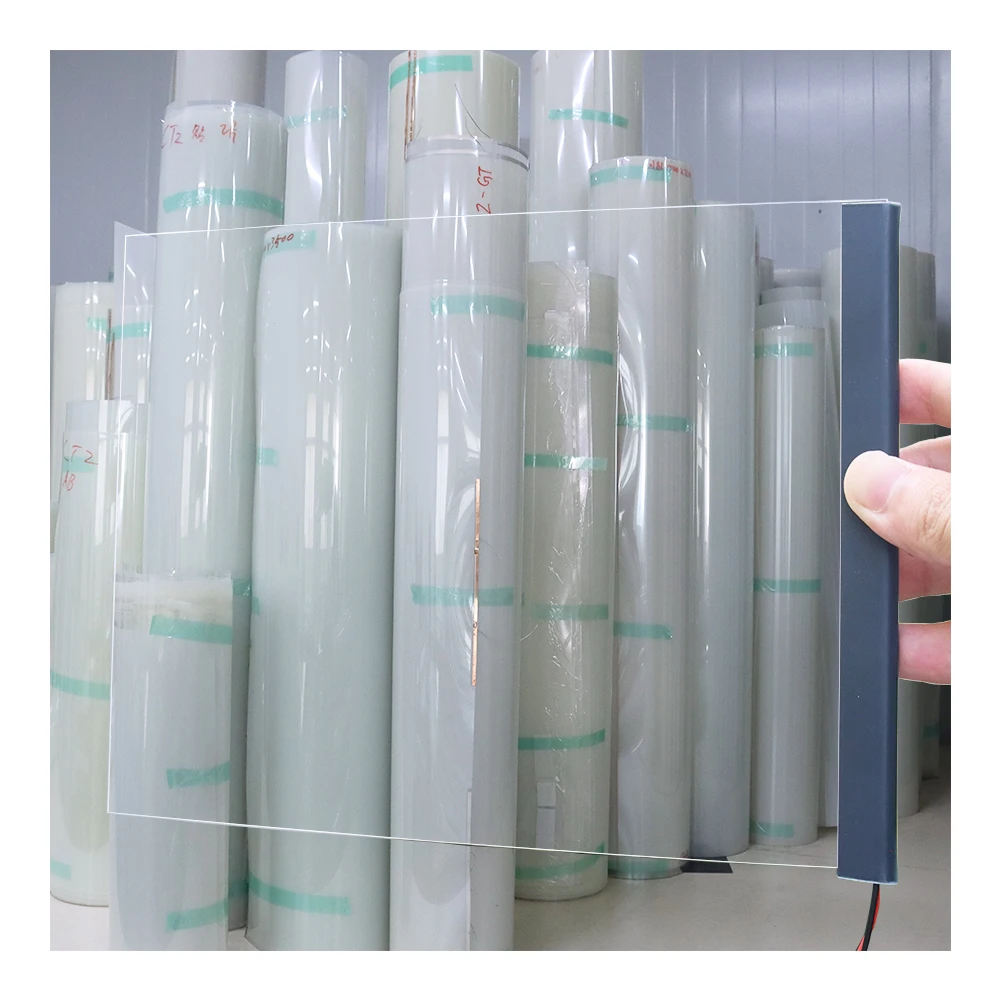 blind office partition electronic switchable pdlc smart film power supply