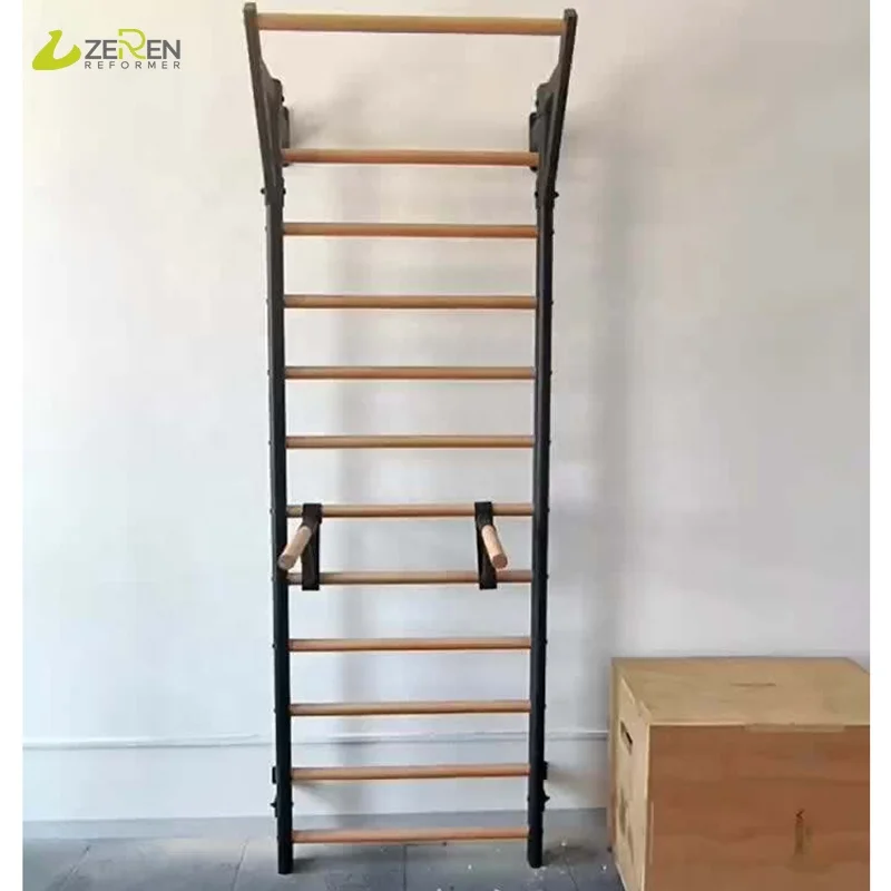 Commercial Gym Natural push up Stall Bars Gym Climbing  Ladders pilates Swedish ladder
