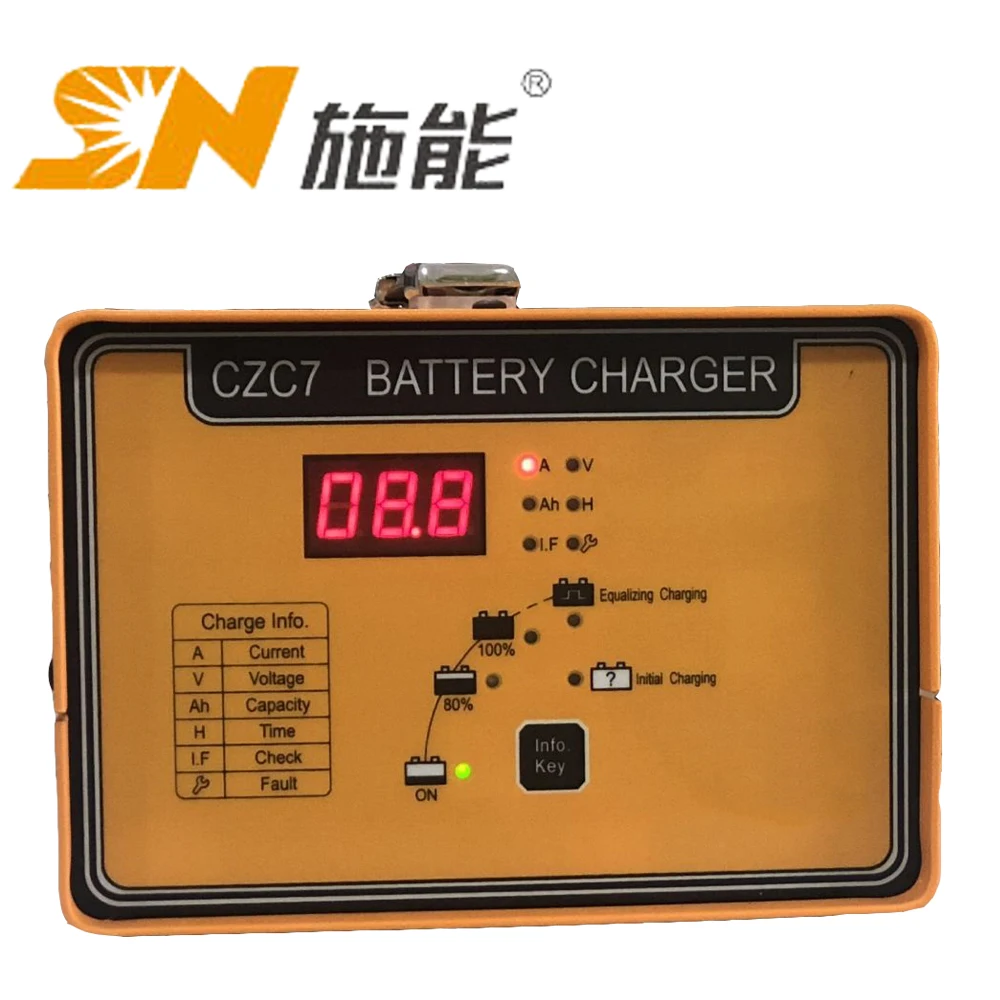 portable auto dc 12v 24v input car e rickshaw charger manufacturer