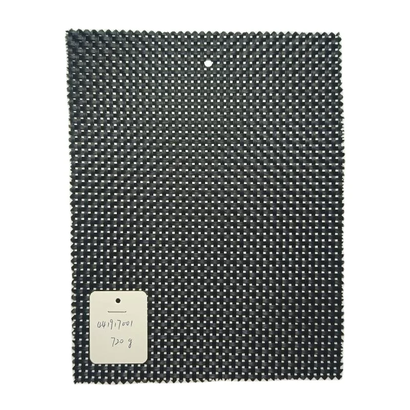 Vintage Vinyl Fabric 4x4 Weaving PVC Coated Polyester Sling Mesh Roll Of Vinyl Fabric Reinforced Vinyl Fabric