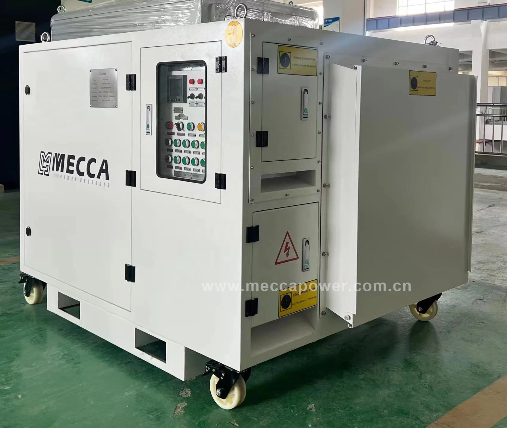 AC 500kw Outdoor Design Dummy Resistor Genset Generator Testing Resistive Automatic Control Load Bank