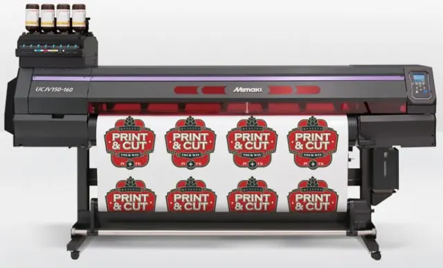 Roll To Roll New 3.2m/126inch  UCJV300-160 UV Printer With 2Pcs Gen5 Heads