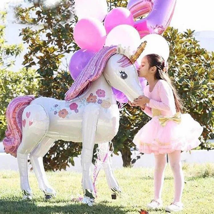 
Huge ballons party decorations rare BIG unicorn birthday party supplies high quality activity unicorn balloon 
