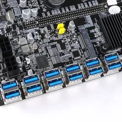 Комплект B75USB-BTC материнской платы AiLFond V1.2 12GPU B85 с G4400 CPU 64G памяти LGA 1151 16x VER009S PCIE rier для видеокарт