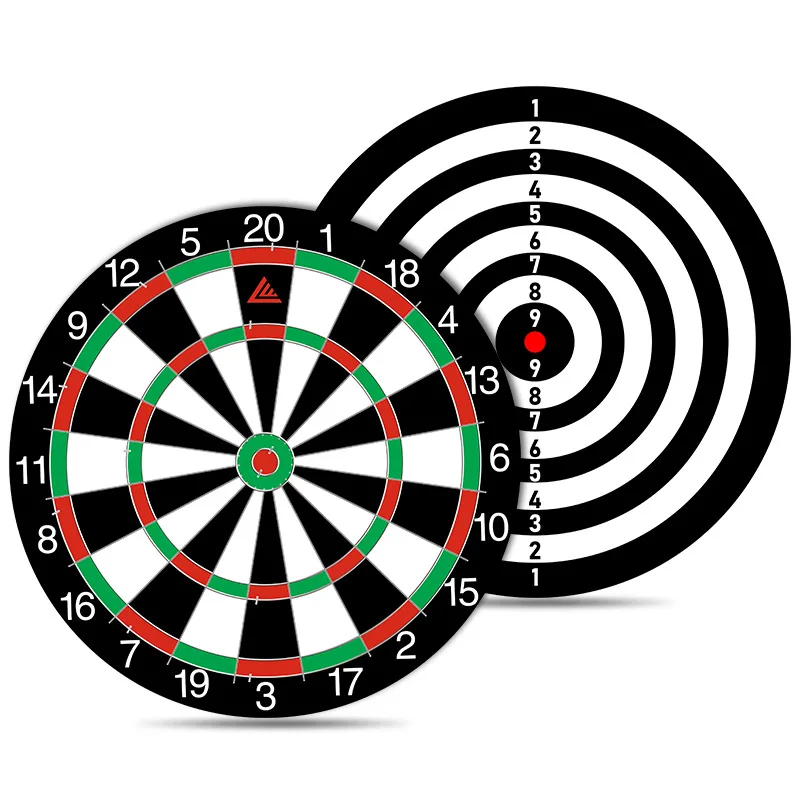 COST EFFECTIVE WHOLESALE HOME ENTERTAINMENT LEISURE BOARD GAME 12 INCH SAFETY DOUBLE SIDE DART BOARD