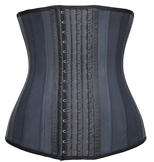 Coldker 25 Steel Boned Latex Corset Women Waist Control Corset and Bustier Underbust Waist Trainer Corset Slimming Shaper