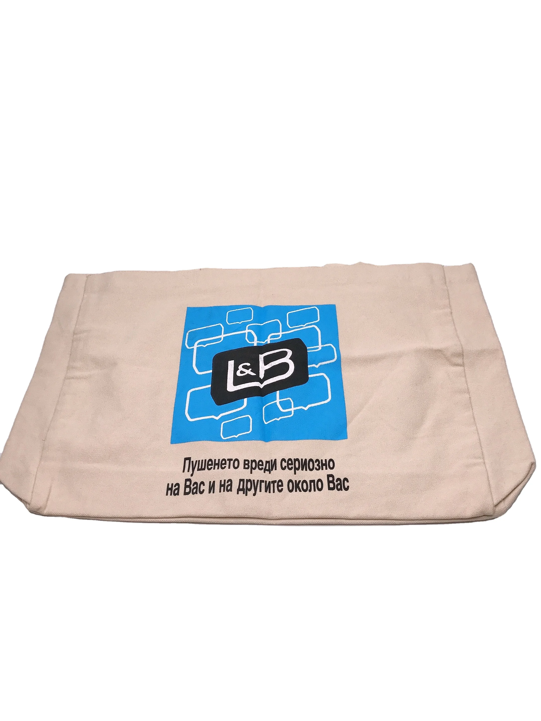 online shop low MOQ fashion Literary Sturdy Promotional  organic customizable white canvas tote bag