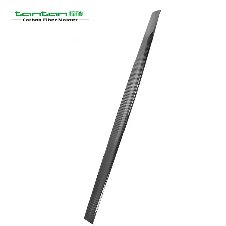 Carbon Fiber Car Interior Accessories Instrument Panel Trim Dashboard Trim For Tesla Model 3 Carbon Fiber Sticky