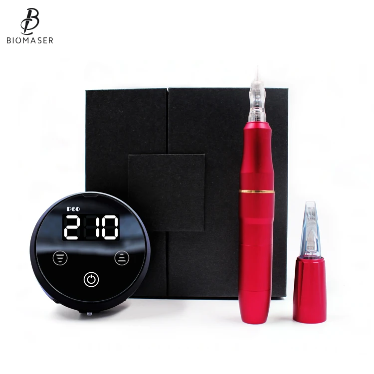 Professional Biomaser rechargeable Permanent makeup device manufacturer portable permanent makeup eyebrow tattoo machine kit