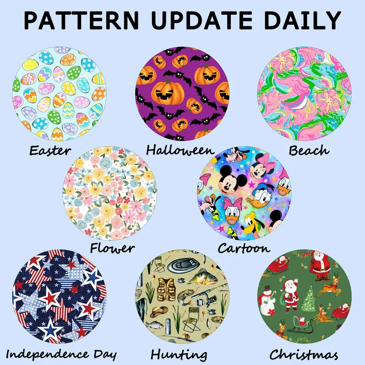 Fall Custom Organic Bamboo Digital Print Natural Newborn Footie Baby Clothes Set  Long Sleeved 2 Pieces rompers for kids