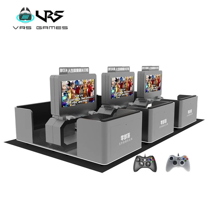 Coin Operated 2 Player PS Game Machine Equipment with Joystick Controls PC Game Console