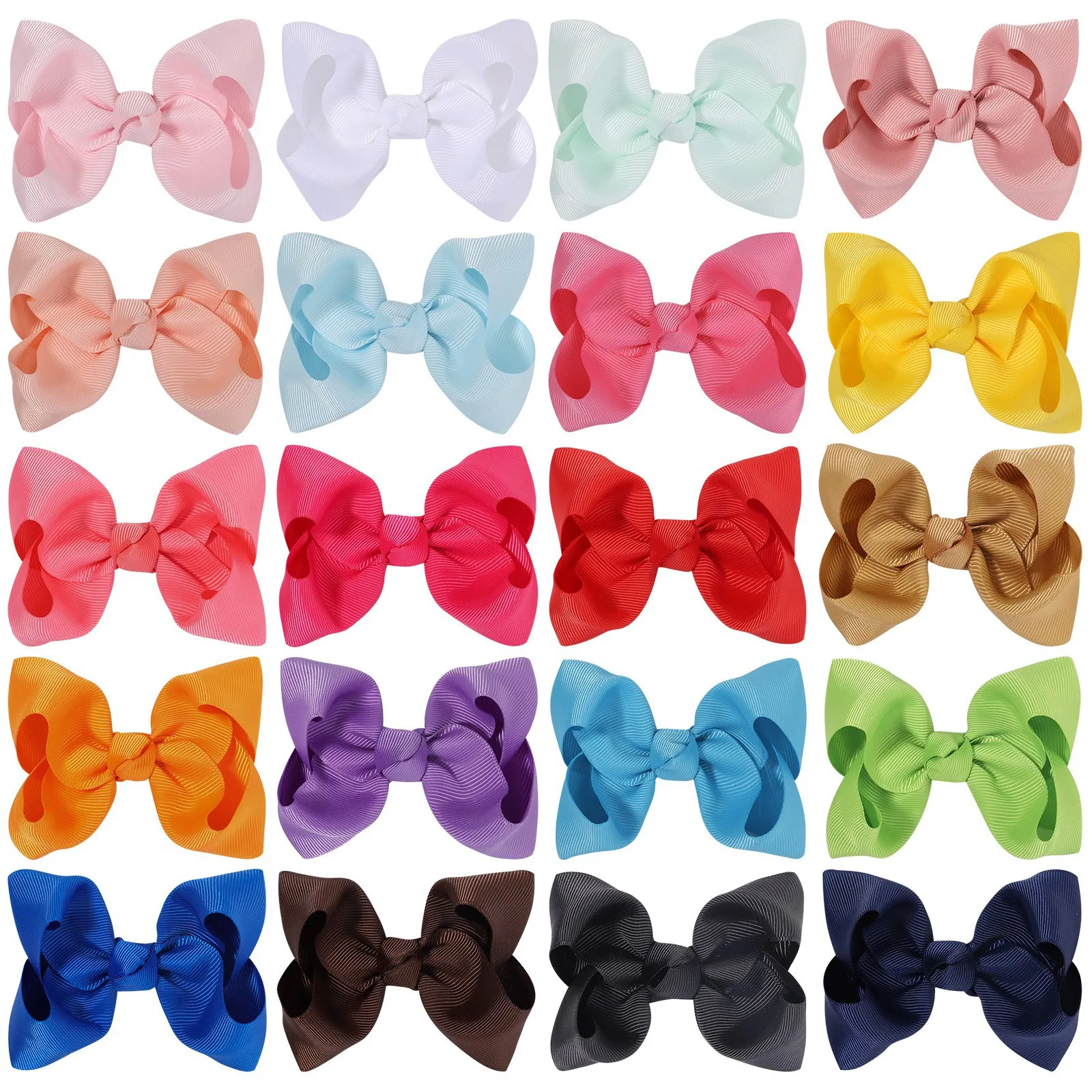 yalun 4.13inch Thread with Bubble bow headdress full pack clip Warp flower Girl Hair Pin 2675