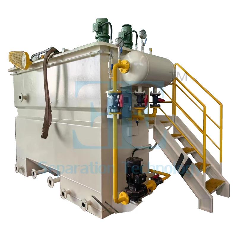Advanced Technology  Coagulation and Flocculation DAF system for Grease Wastewater Dissolved Air Flotation