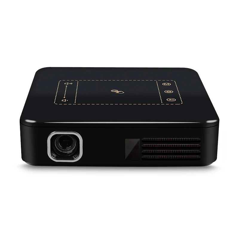 DLP series DL-S10 Mini Portable Projector 2G 16G Super Mini Smart Portable Projector  Fits In Pocket Android 7.1 Built In Batter