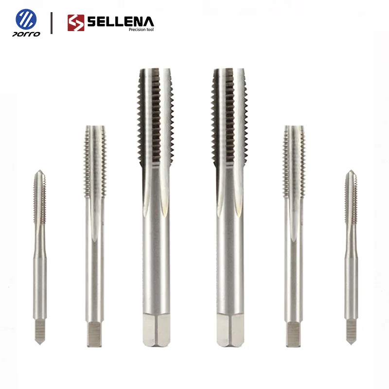 Zorro Spiral Point Straight Fluted Screw Thread Metric Plug Hand Tap Drill Set  Straight Flute Thread Metric Plug machine Tap