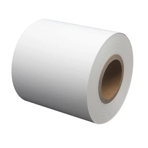 Tire Glue rubber Tyre Sticker material Tyre packing Label with 120G White Silicon Paper Liner