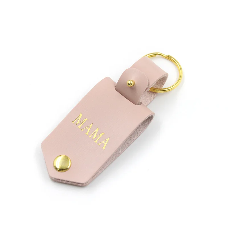 Сублимационный персонализированный брелок для фотографий из искусственной кожи ручной работы на День отца, подарок для мамы