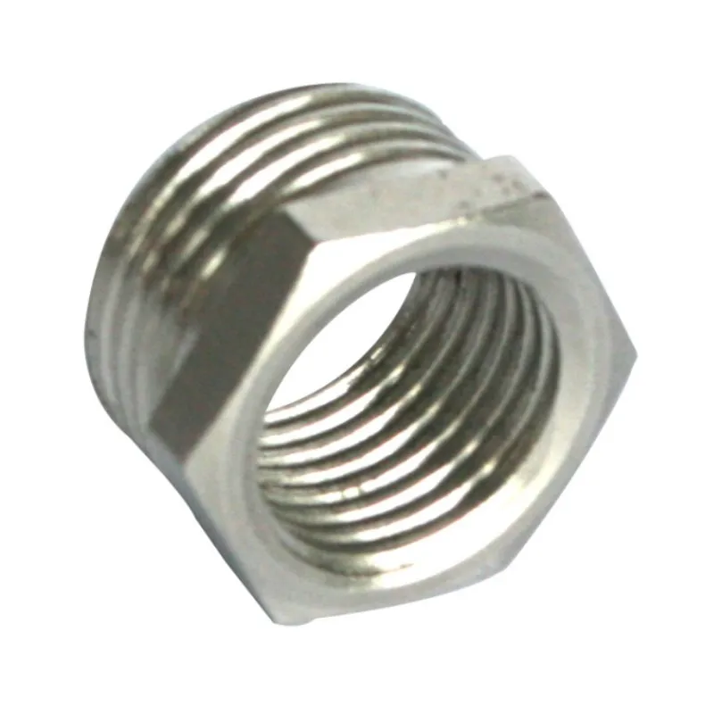 STNC Popular SP10 1/8-1/8 Male Elbow Connecting Type Brass Plated Nickel Transition Fitting Of Pneumatic Parts