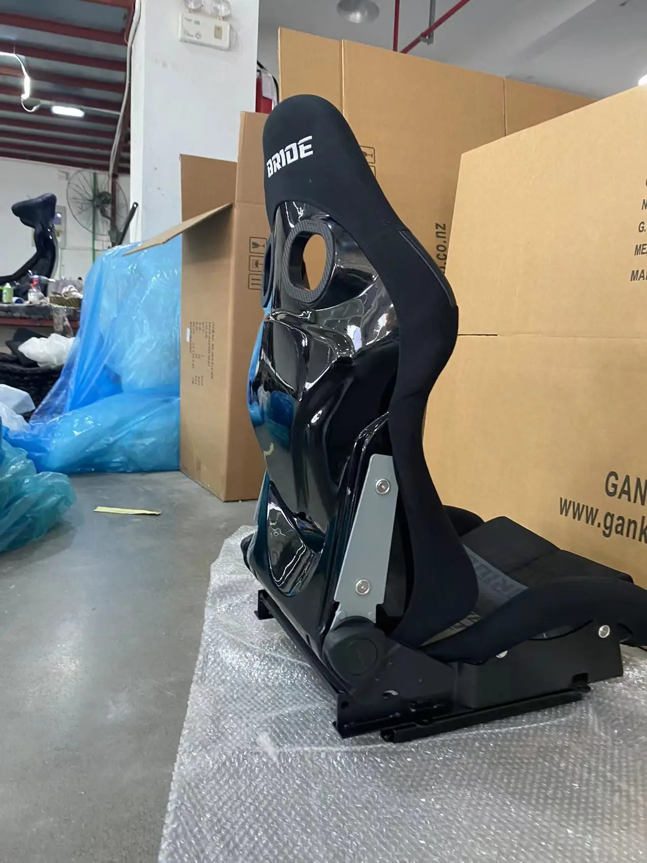 JBR9003 Universal new style version 3 fiberglass racing bucket seats  sim racing