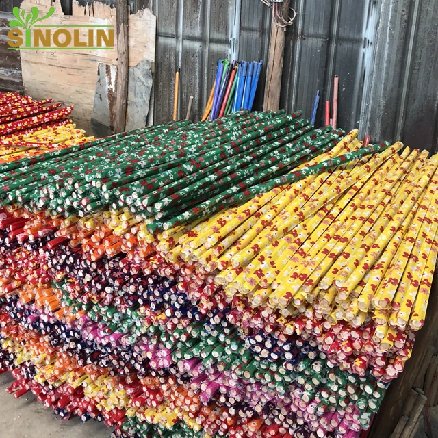 Machine Making Plastic PVC Coated Wooden Broom with Handle Stick and Floor Pole for 360 Rotatable Adjustable Magic Cleaning Mop