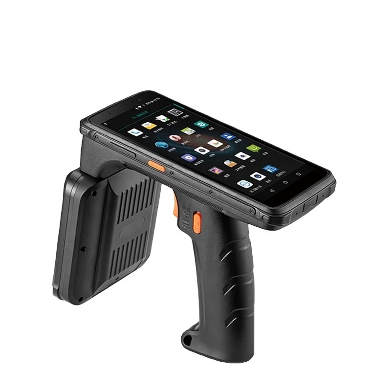 Hopeland handheld rfid android reader Android 10 scanner handheld passive rfid tag reader Impinj E710 chip rfid reader