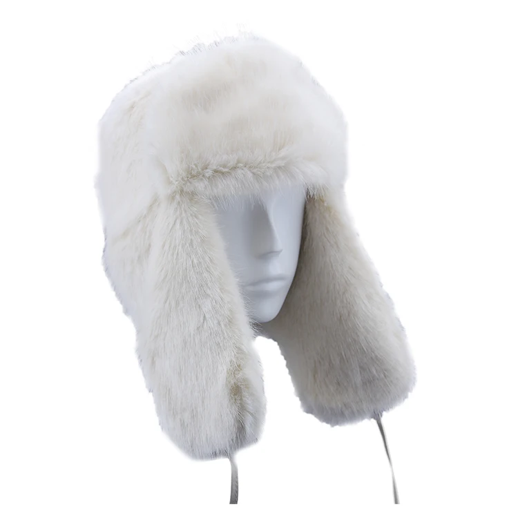 R1 Меховая зимняя русская ушанка из искусственного меха шапка зимняя уличная Лыжная шапка