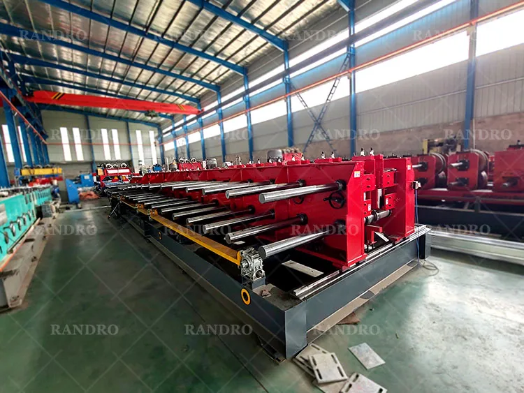 RANDRO Automatic Ventilated Cable Tray Steel Trunking Roll Forming Making Machine