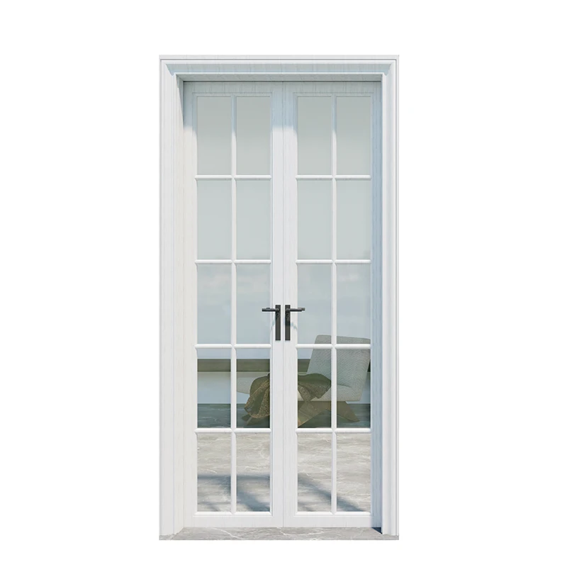 2023 Прямая поставка с завода внутренняя разделительная сетка створки из алюминиевого сплава дверные качели закаленная ручка замок для стеклянных дверей