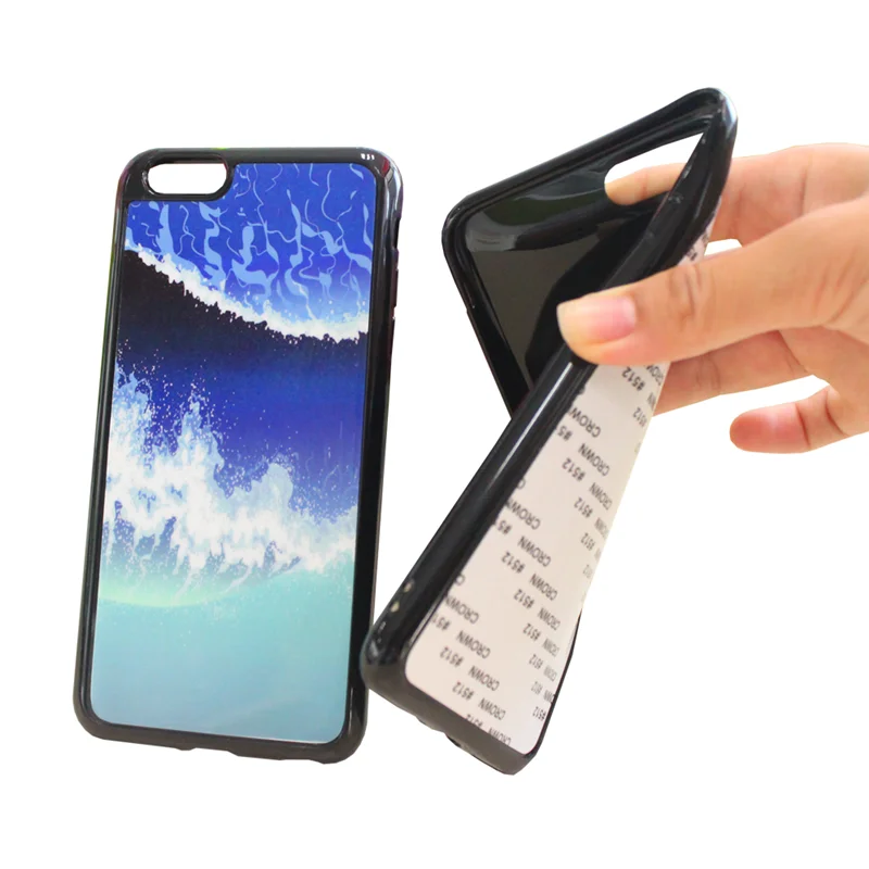 
TPU Soft Sublimation Coated Transfer Blank Phone Case for Phone 