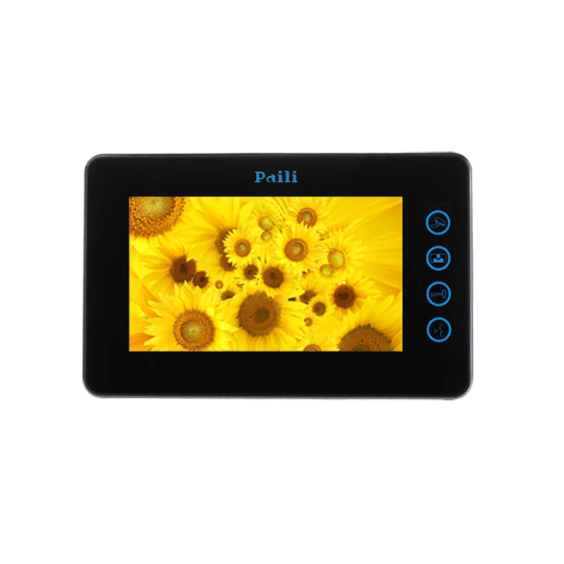 Paili brand IP interfon video intercom door bell 7 inch 1080p video door phone for home