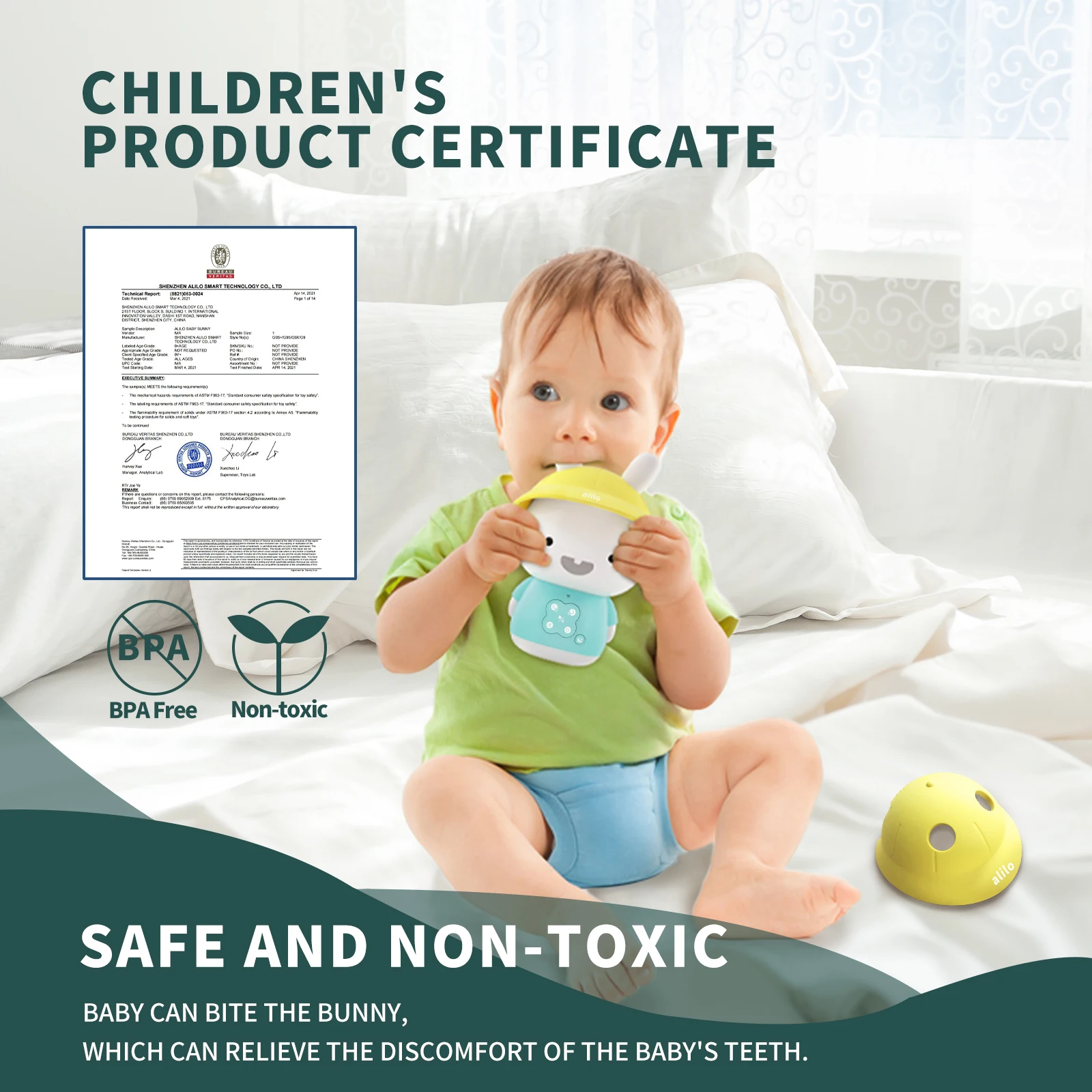 Alilo Educational Teller Bunny Rabbit Toddler Baby Toys Story Machine Kid MP3 Player for Children