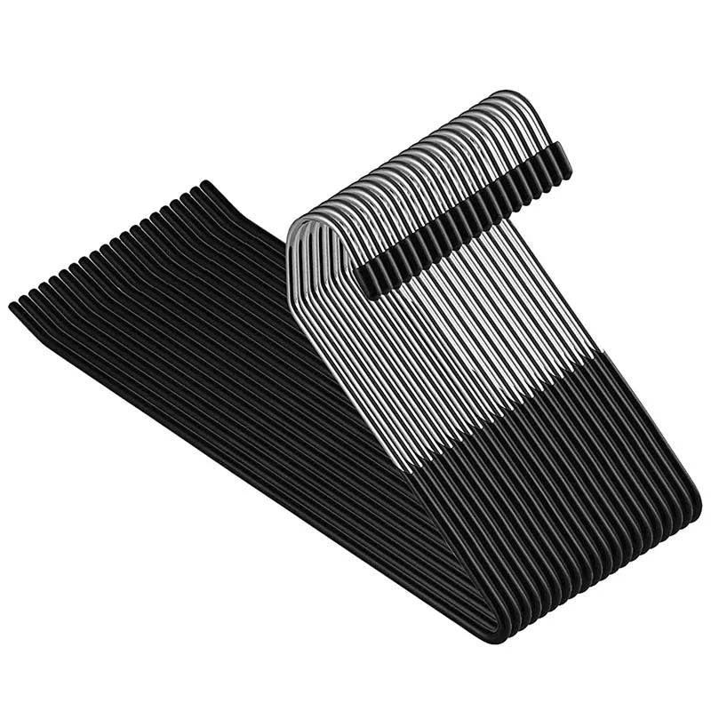 Metal Fashionable Adult Anti-rust Thick  Laundry Hanger Alloy Aluminum Suit Coat Clothes Hangers