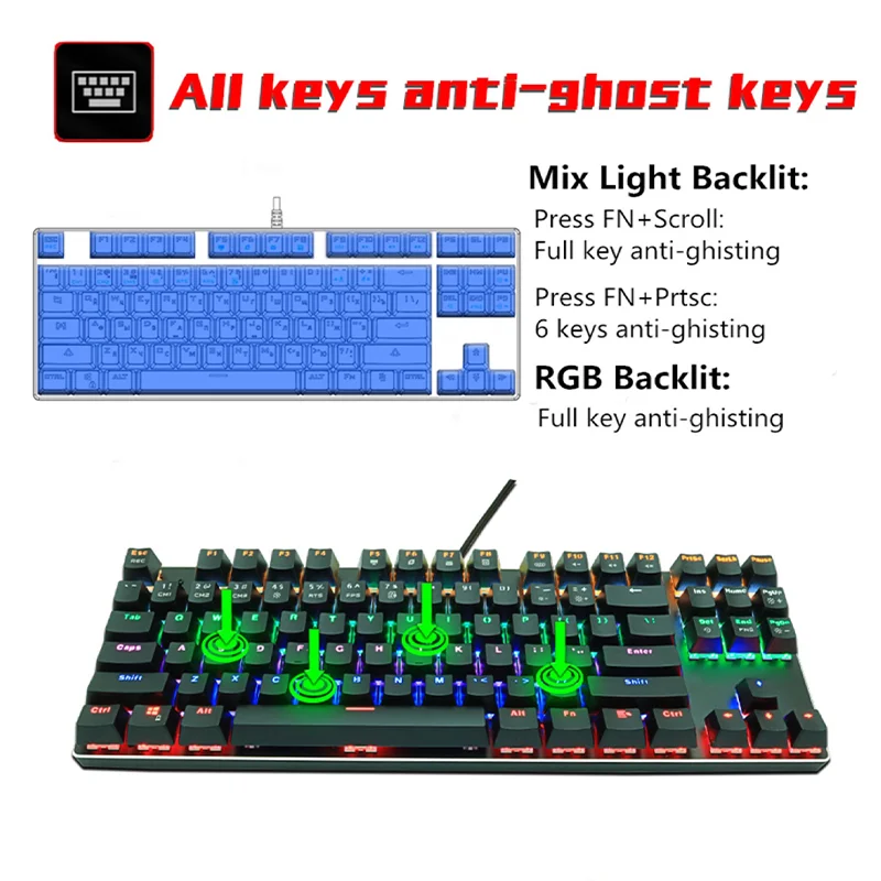 Professional Keyboard Manufacturer Gmaing Keyboard For Home Office Gamer