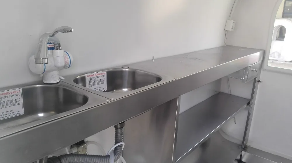 Тележка для фаст-завтрака мобильный кухонный трейлер тележка кофе гамбургеров продажи