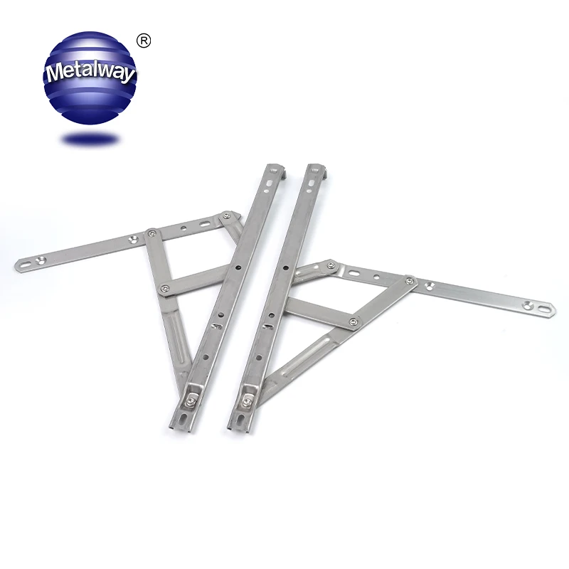 oem low price adjustable casement  aluminium window friction stay riction stays hinges for window
