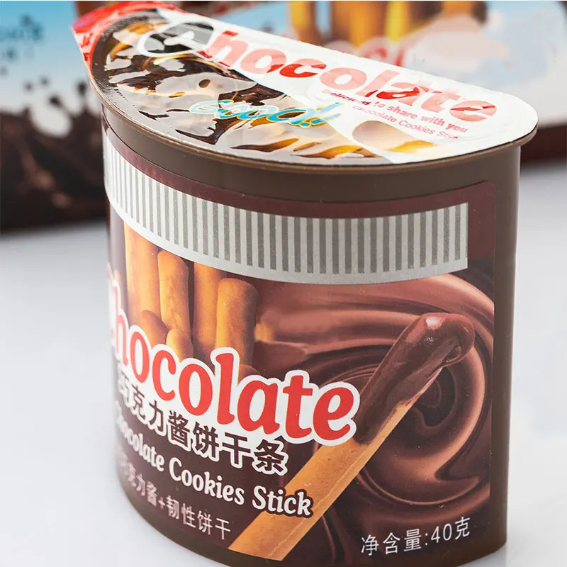 Детские палочки для печенья хорошего качества с шоколадной чашкой варенья печенье на палец конфеты Dip Chocol