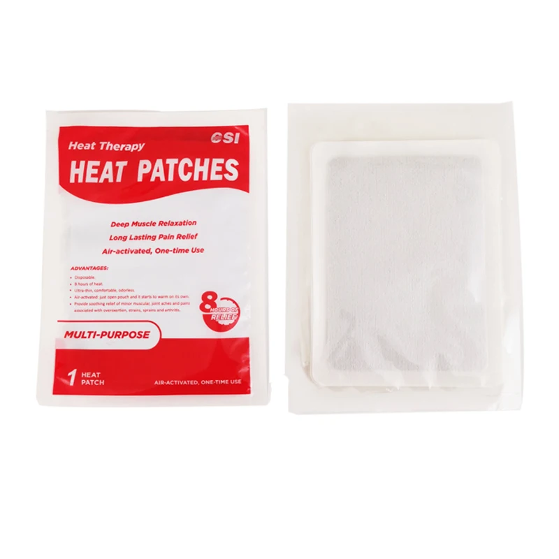 CSI Portable Custom Heating 8 hours Air Activated Disposable Deep Heat Patch