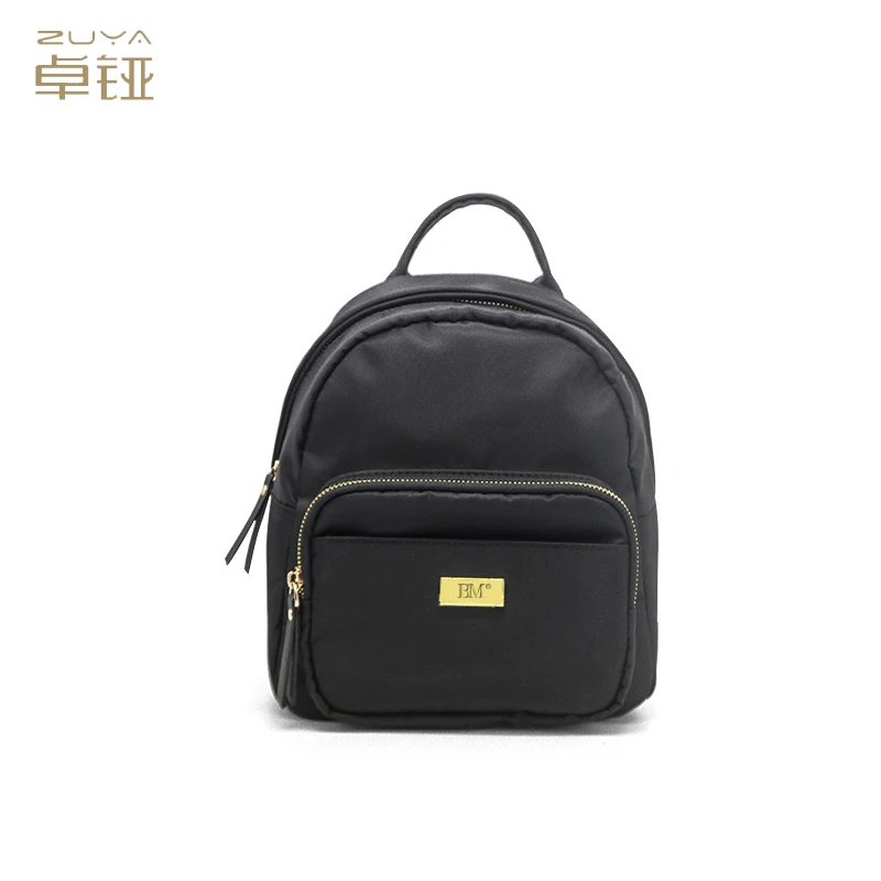 Fashion waterproof nylon girls casual shoulder bag women small purse travel backpack