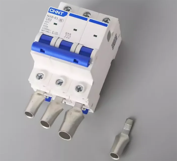 C45 series Copper Tube Copper crimp palm cable lugs terminal/Tin Plated and Pure Copper Battery Cable Ends Lugs Ring Terminals