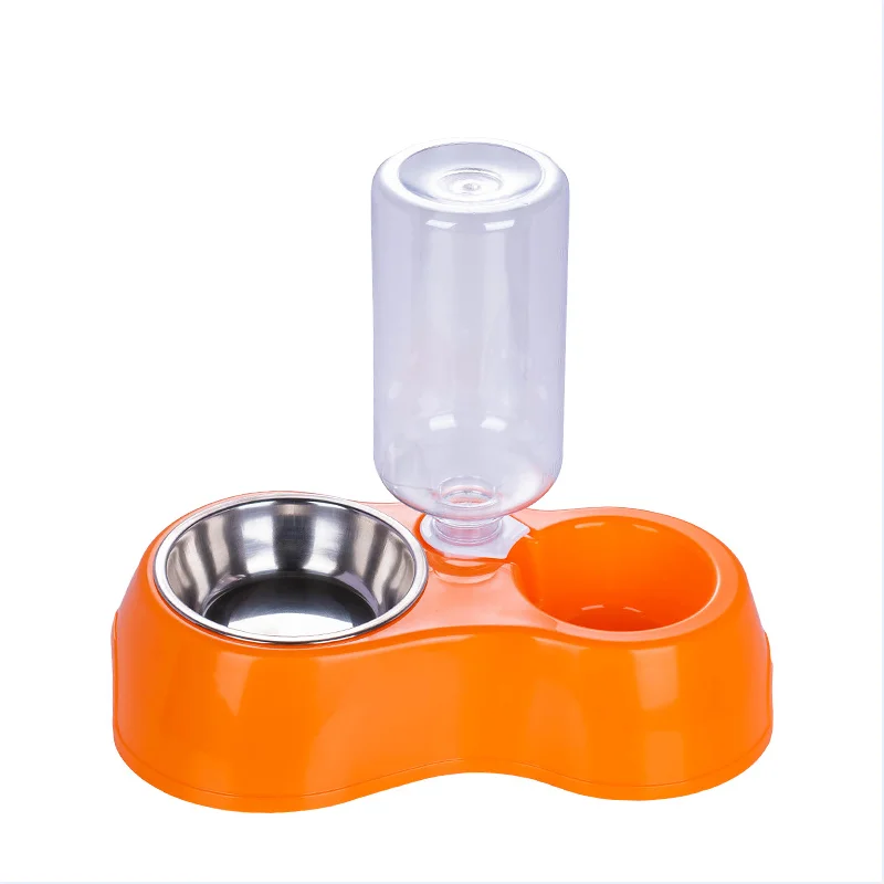 Manufacturer Pet Feeder Bowl Cat Dog Water Dispenser Pet Double Bowl Pet 2 In 1 Drink Water And Eat Food