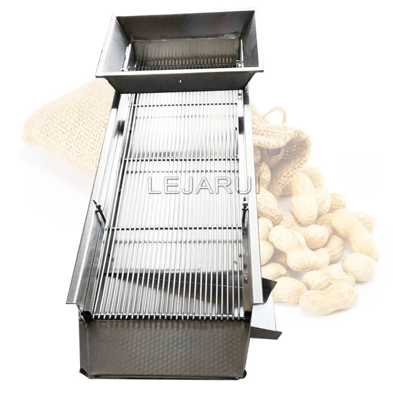 Mesh Food Vibrating Sieve Machine Shake Deck Screener Impurities Remover Large Granular Material Screening Maker